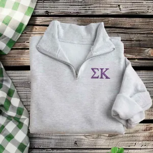 Sigma Kappa Qzip Sweatshirt