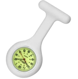 Silicone Pin-on Nurse Watch - Luminescent Dial