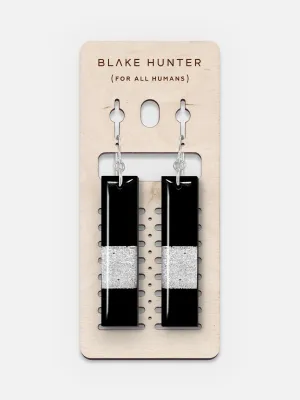 Silver Edition Linea Plank Earrings | Blake Hunter (For All Humans)