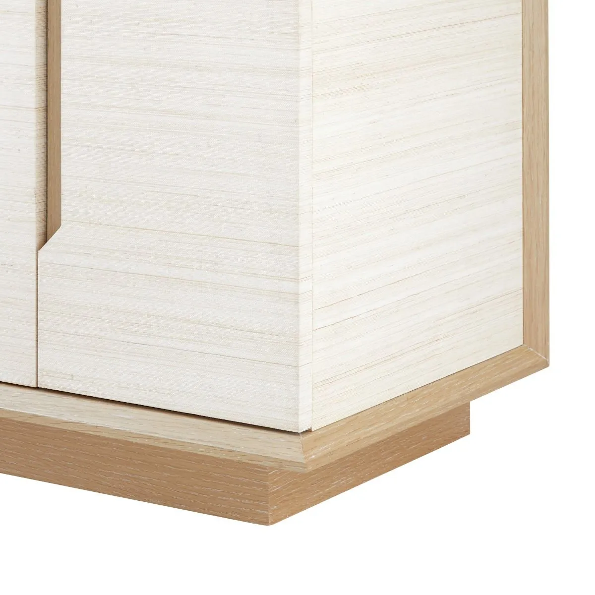 Simon 3-Drawer & 4-Door Cabinet / Light Natural Shimmer