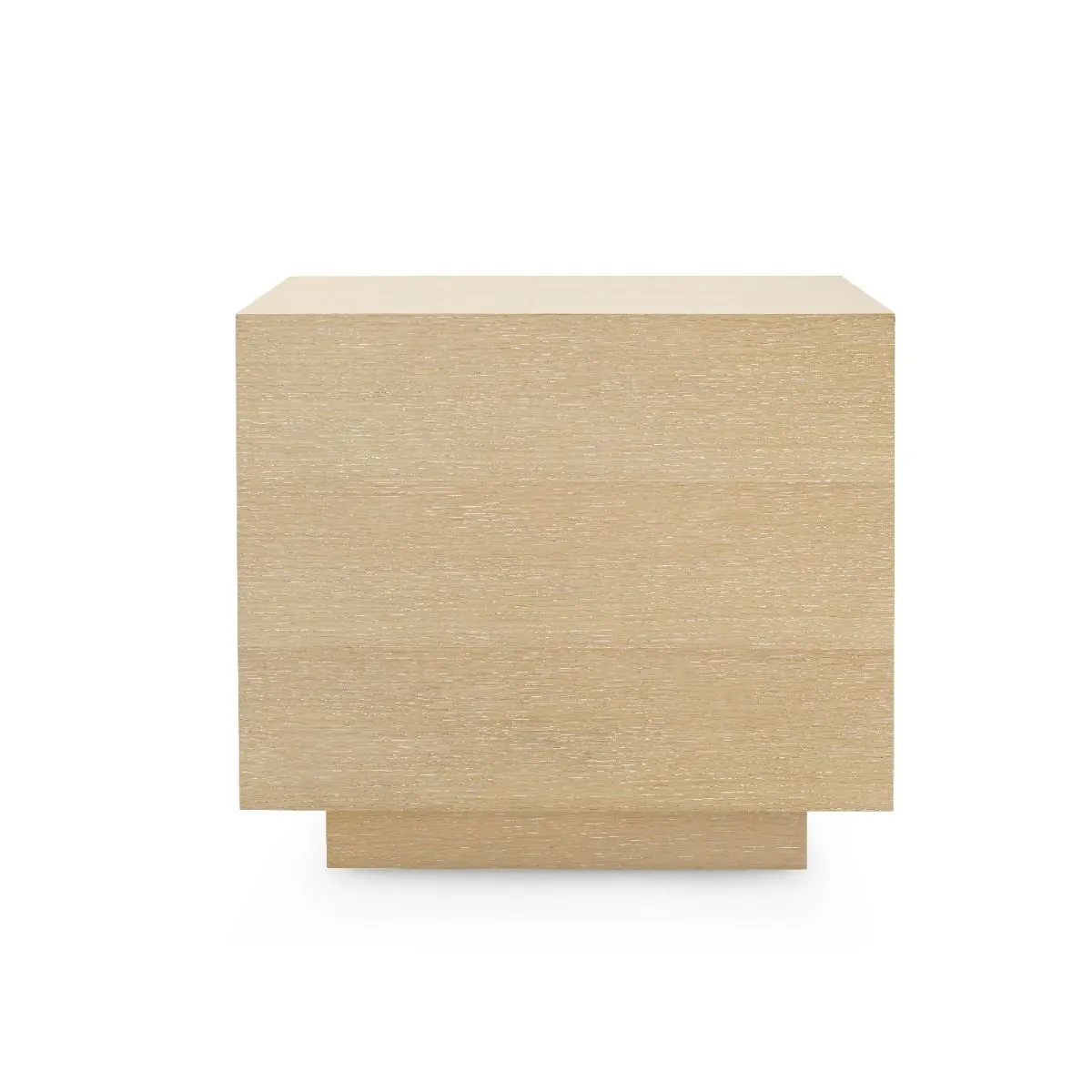 Simon 3-Drawer Side Table / Light Natural Shimmer