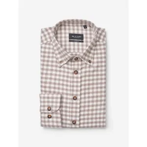 SIMON B.D BRUSHED FINISH GINGHAM
