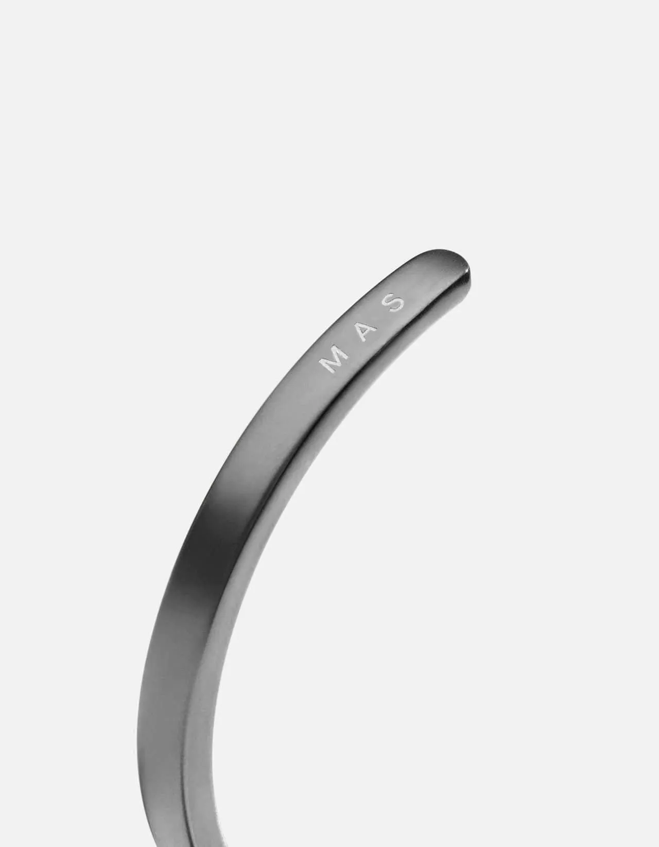 Singular Cuff, Matte Black Rhodium