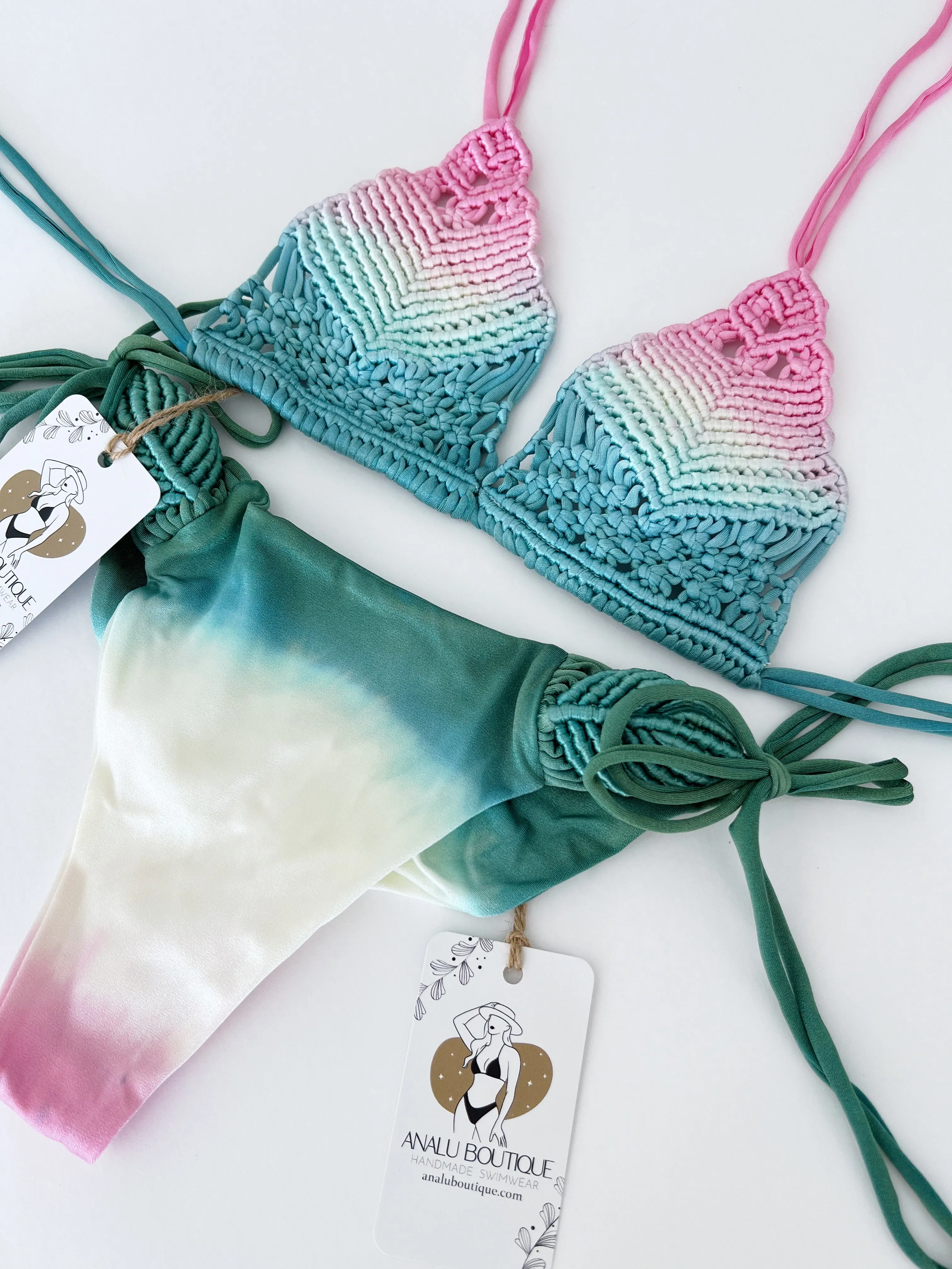 Sirena Macramé Colombian Bikini Set