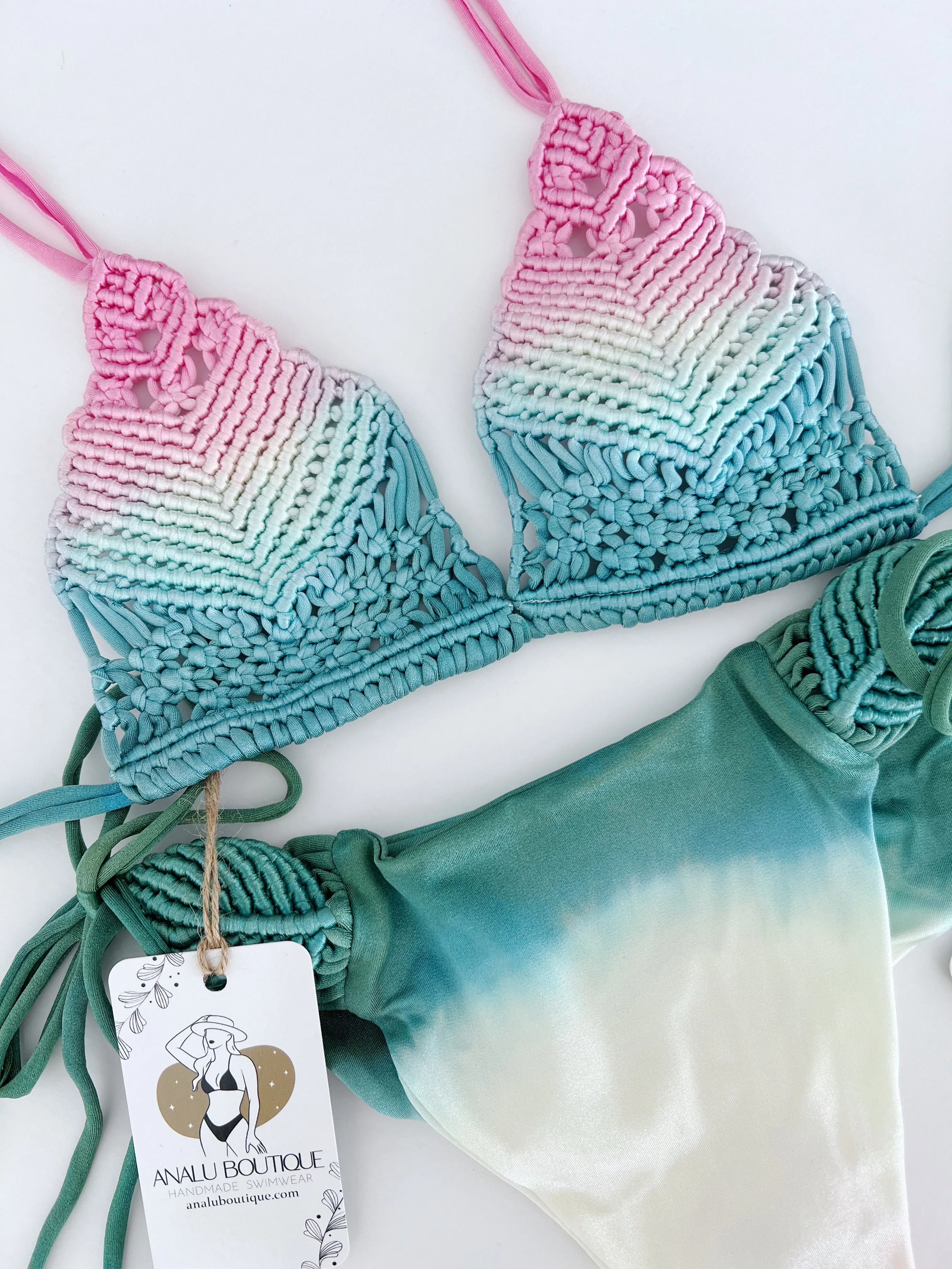 Sirena Macramé Colombian Bikini Set
