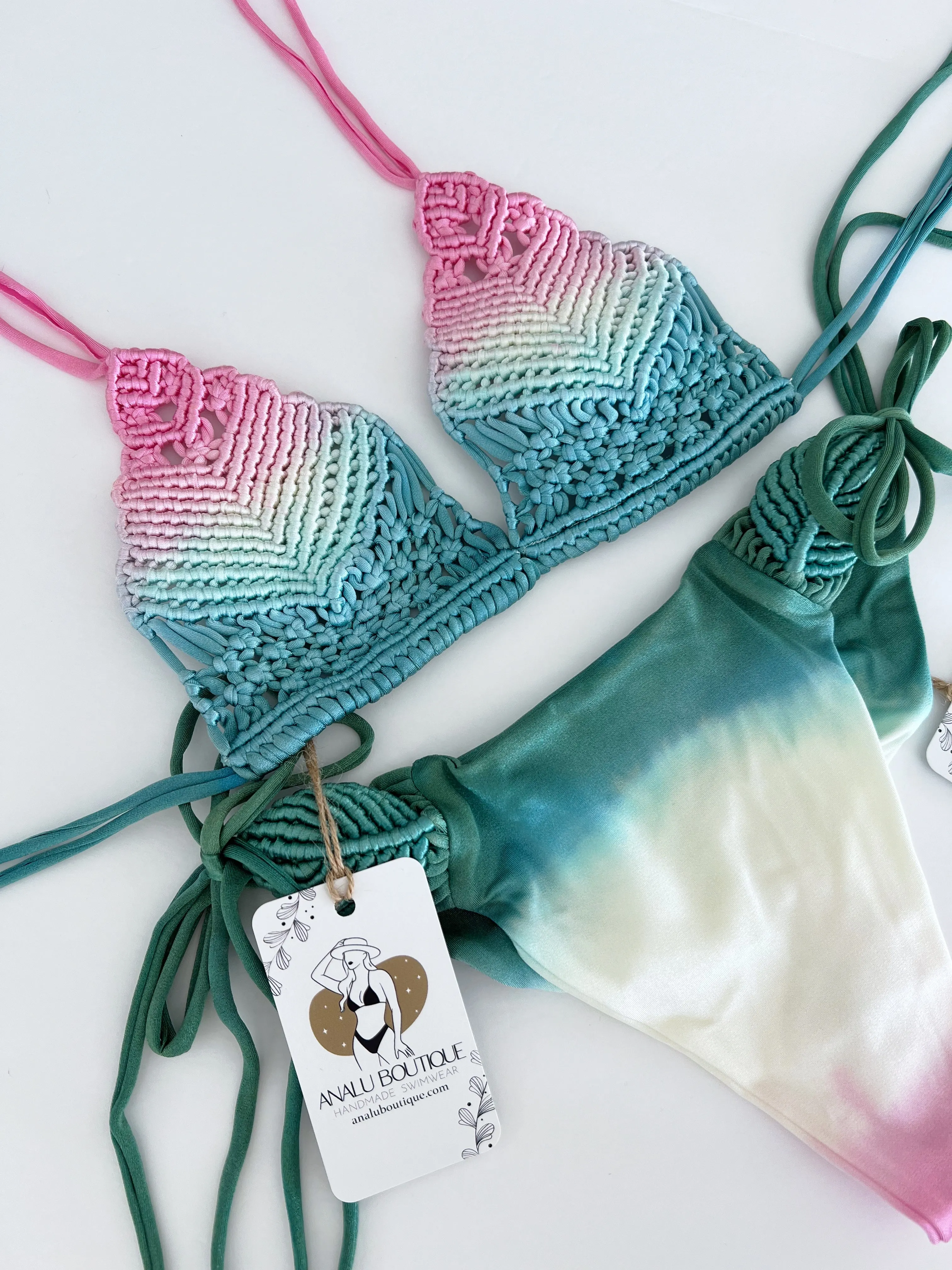 Sirena Macramé Colombian Bikini Set