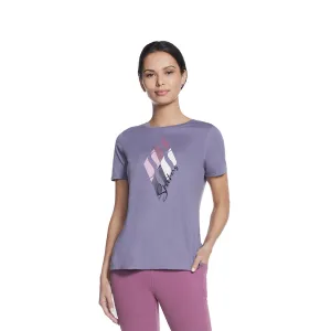 Skechers Women Diamonds Tee | TS7GYPR