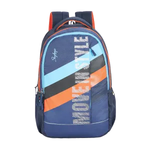 Skybags Strider Pro 02  Laptop Backpack (H) Blue