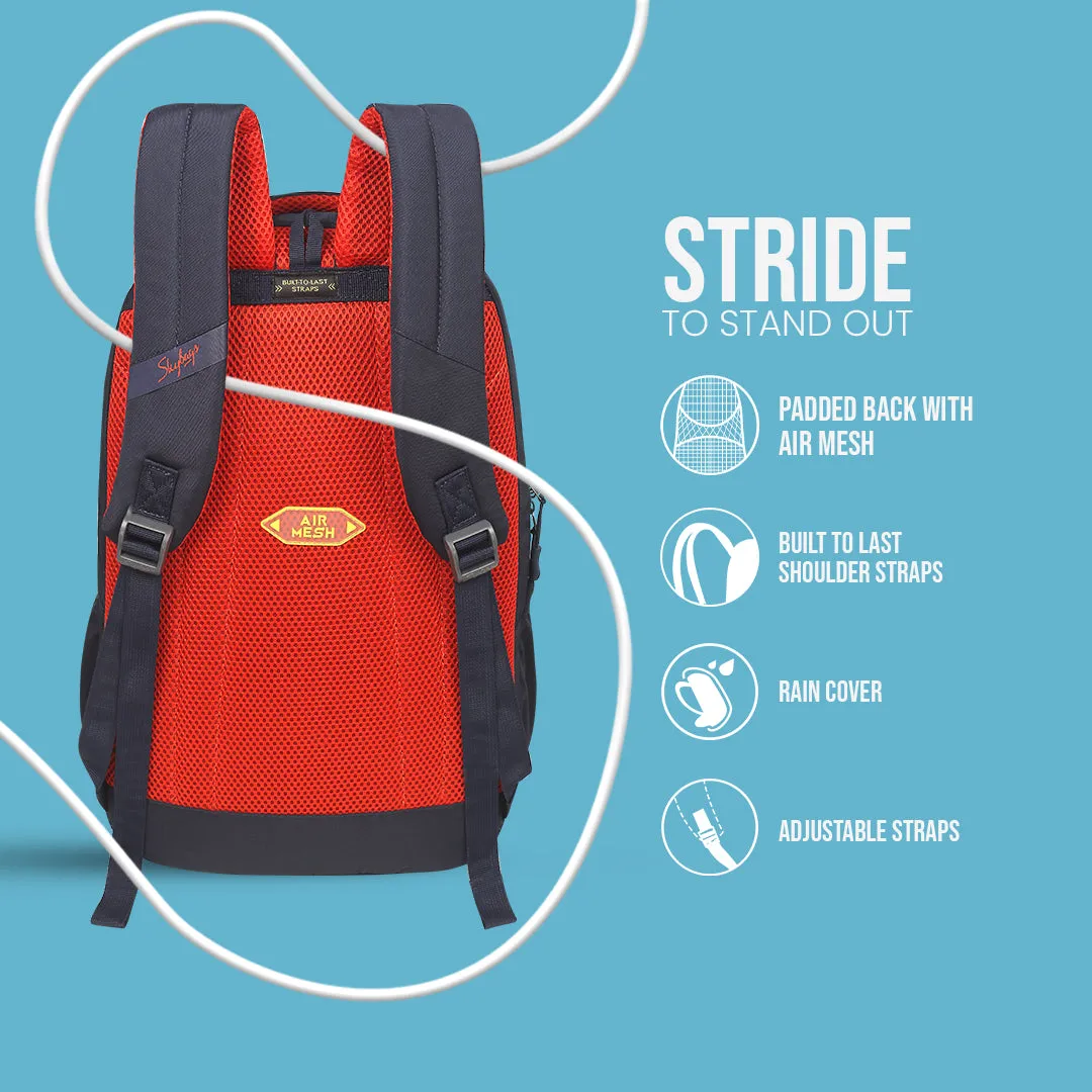Skybags Strider Pro 02  Laptop Backpack (H) Blue