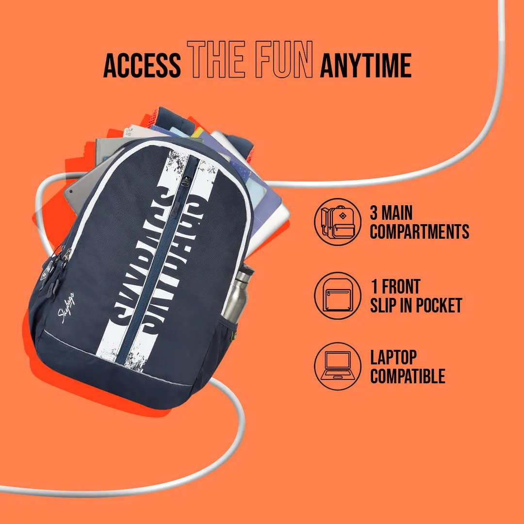 Skybags Strider Pro 03  Laptop Backpack (H) Nbl