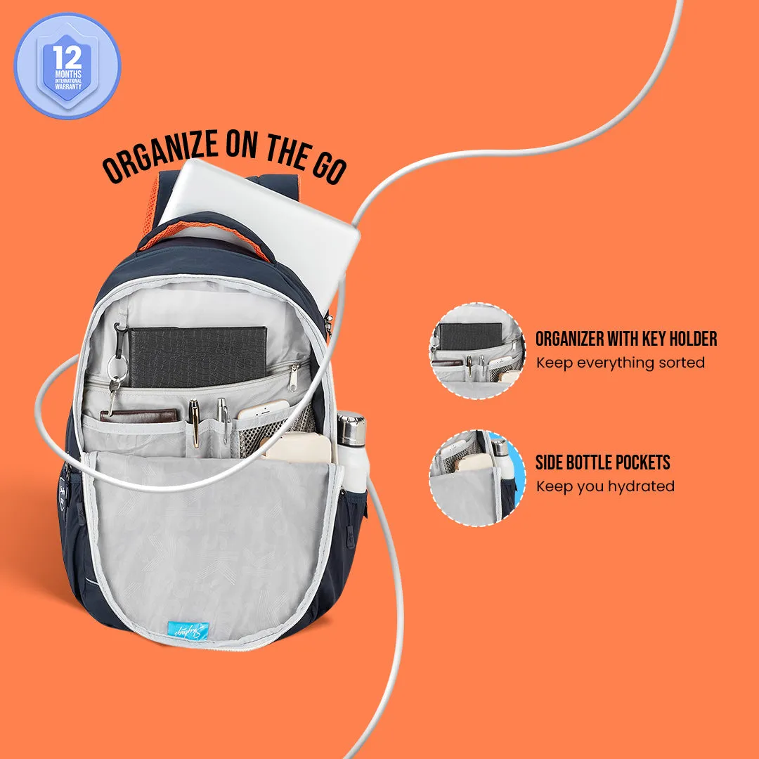 Skybags Strider Pro 03  Laptop Backpack (H) Nbl