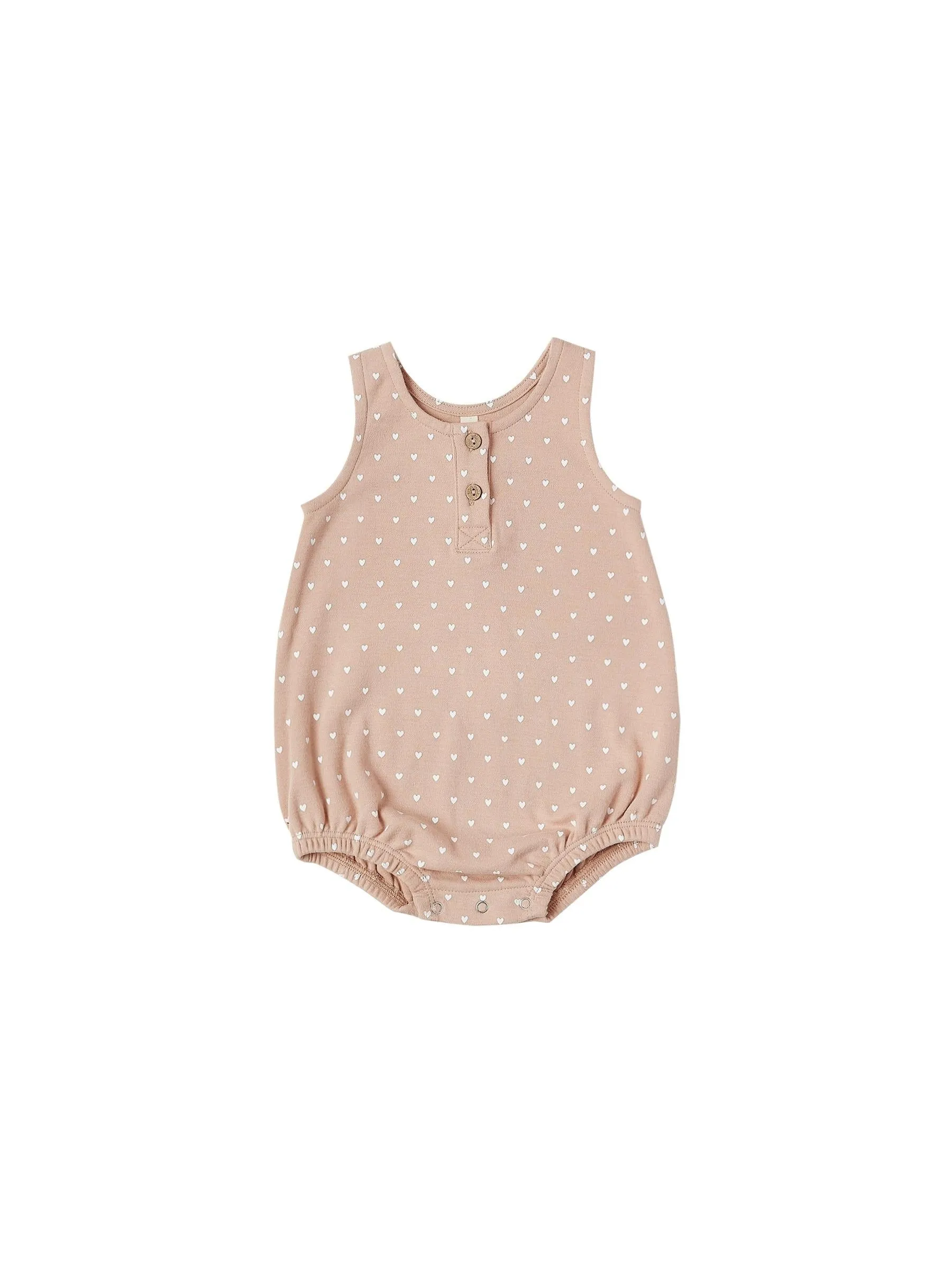 Sleeveless Bubble-Rust Striped