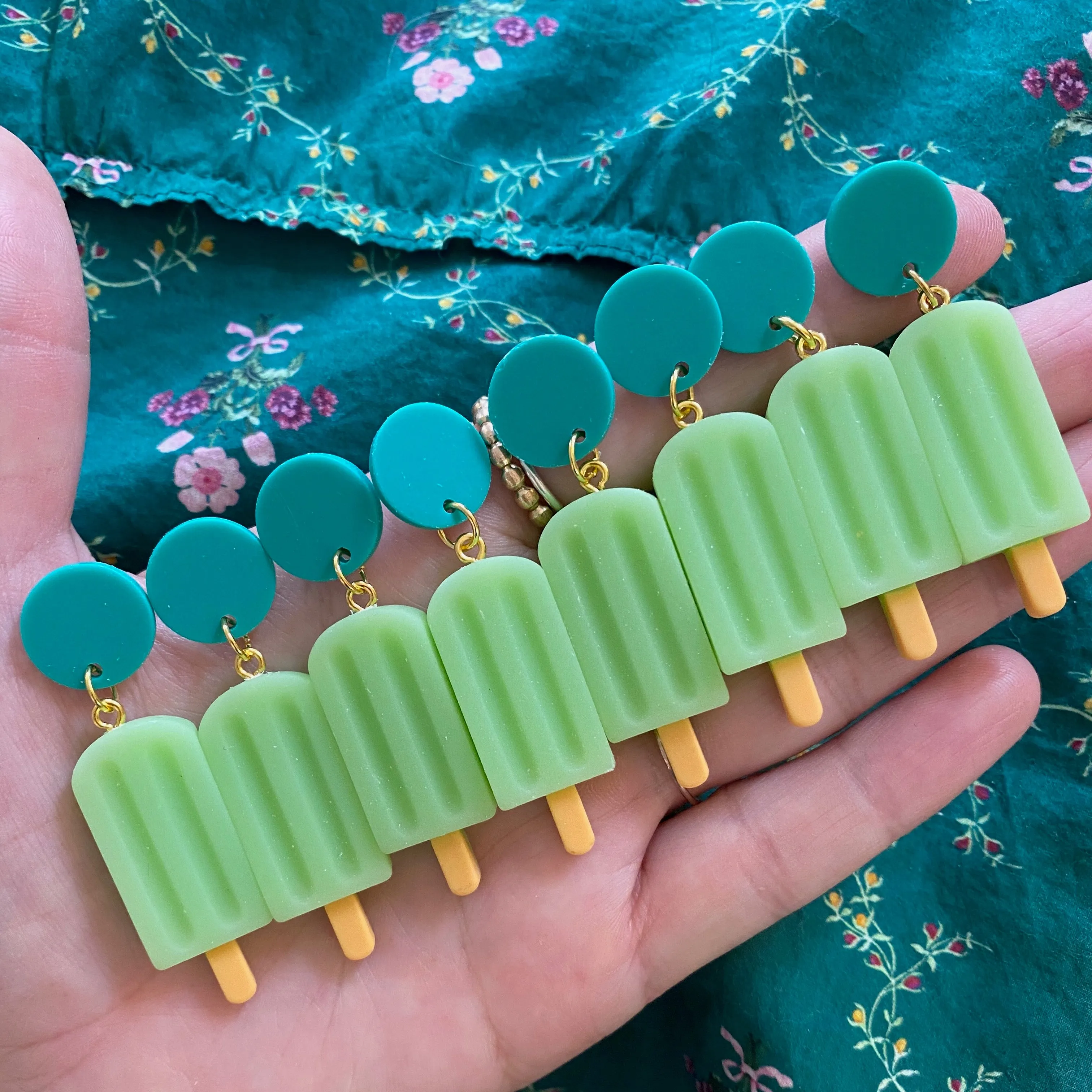 Small Popsicle Margarita Earrings