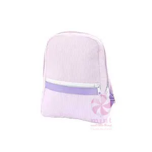 Small Seersucker Backpacks