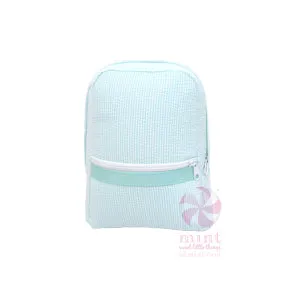 Small Seersucker Backpacks