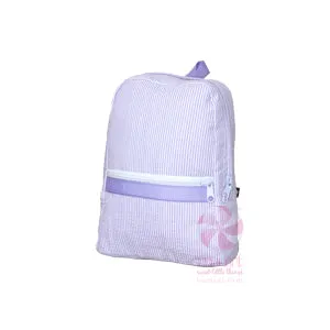 Small Seersucker Backpacks
