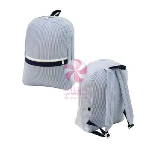 Small Seersucker Backpacks