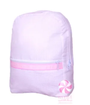 Small Seersucker Backpacks