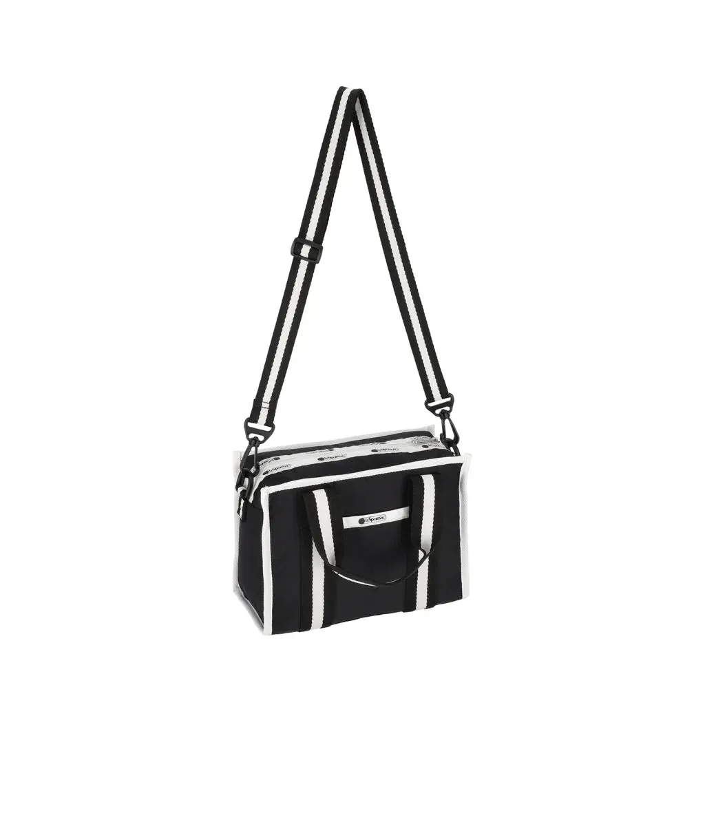 Small Top Handle Tote<br>Spectator Black
