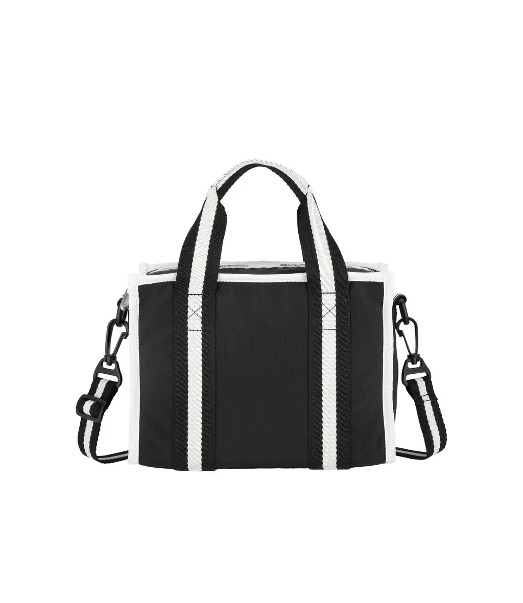 Small Top Handle Tote<br>Spectator Black