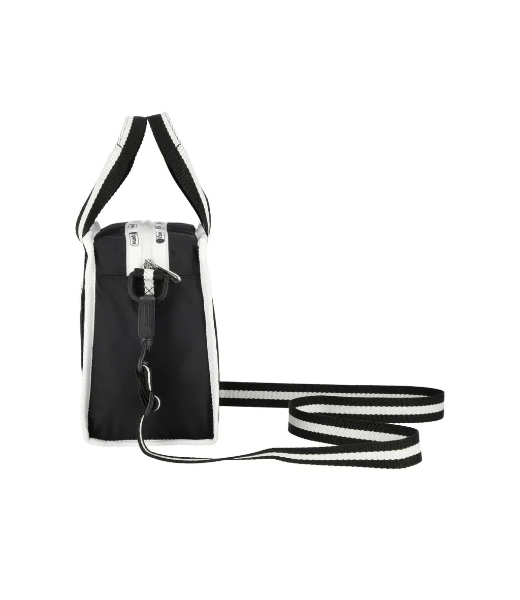 Small Top Handle Tote<br>Spectator Black