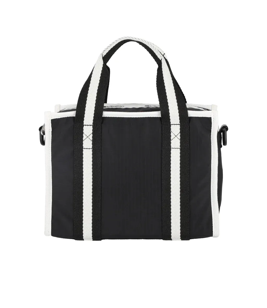 Small Top Handle Tote<br>Spectator Black