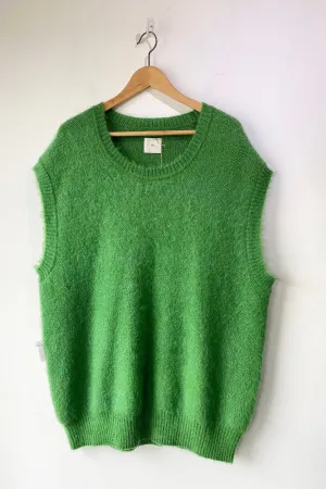 Smock Bright Green Brushed Vest