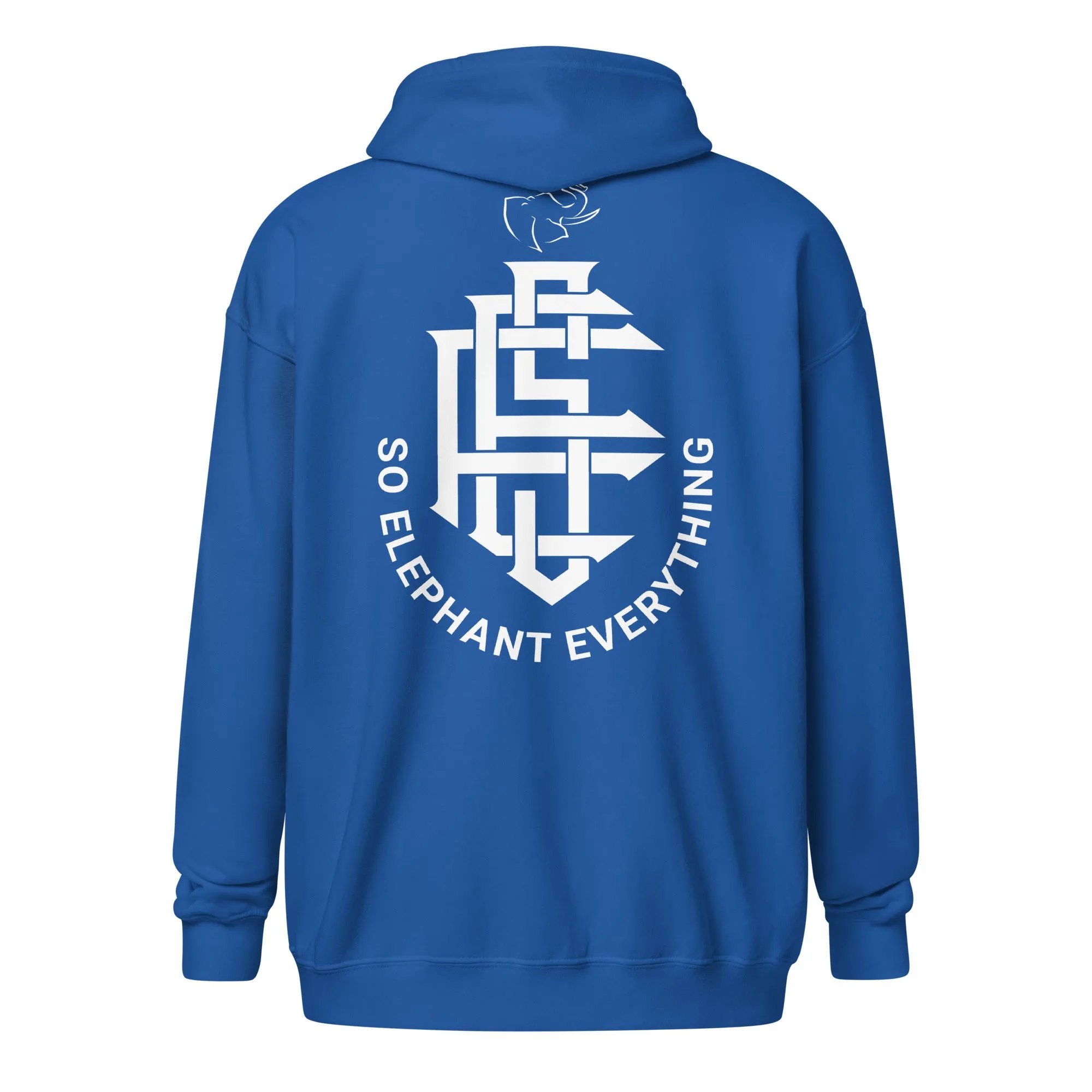 SO ELEPHANT MEN'S "EVERYTHING" ZIP UP / EMBROIDERED FRONT