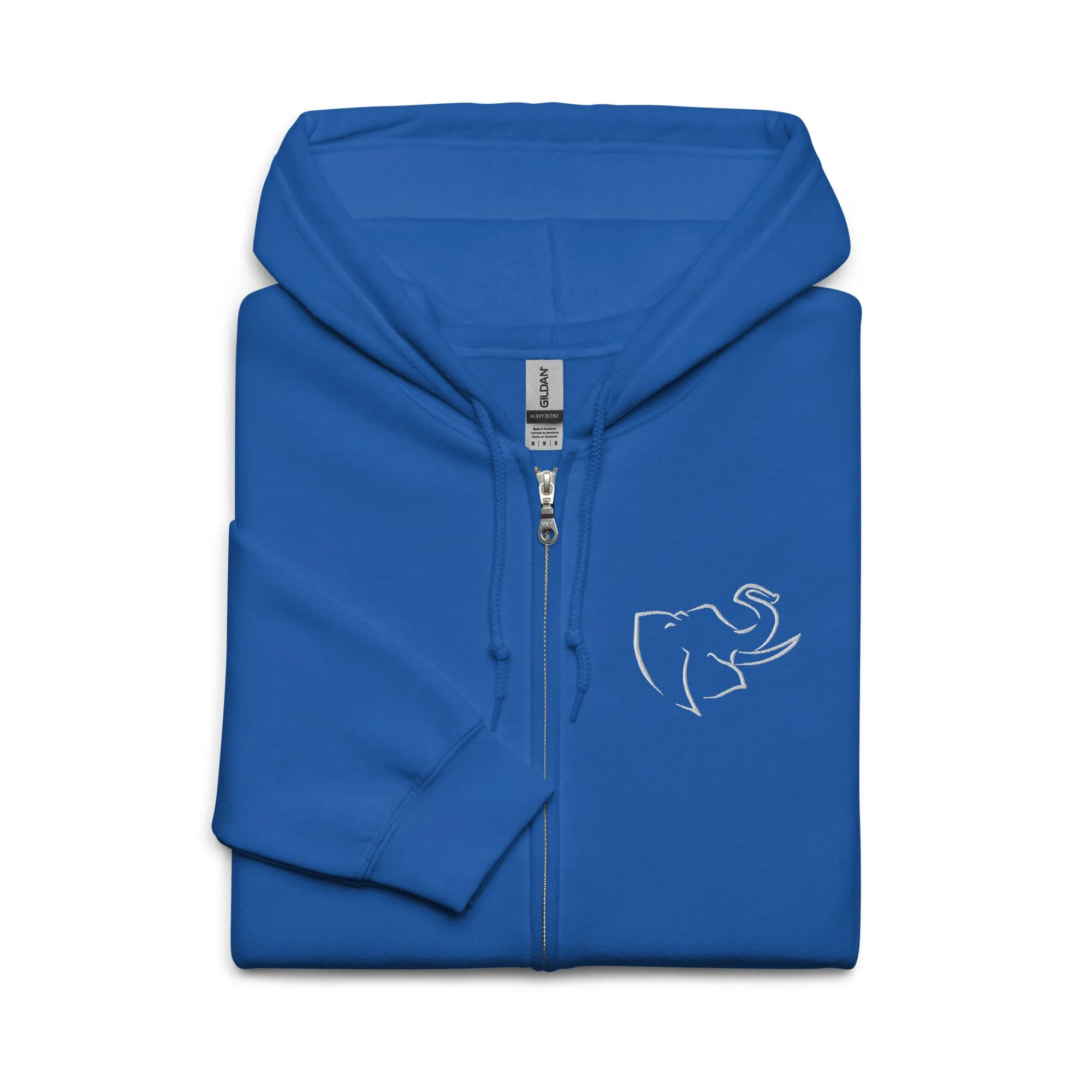 SO ELEPHANT MEN'S "EVERYTHING" ZIP UP / EMBROIDERED FRONT