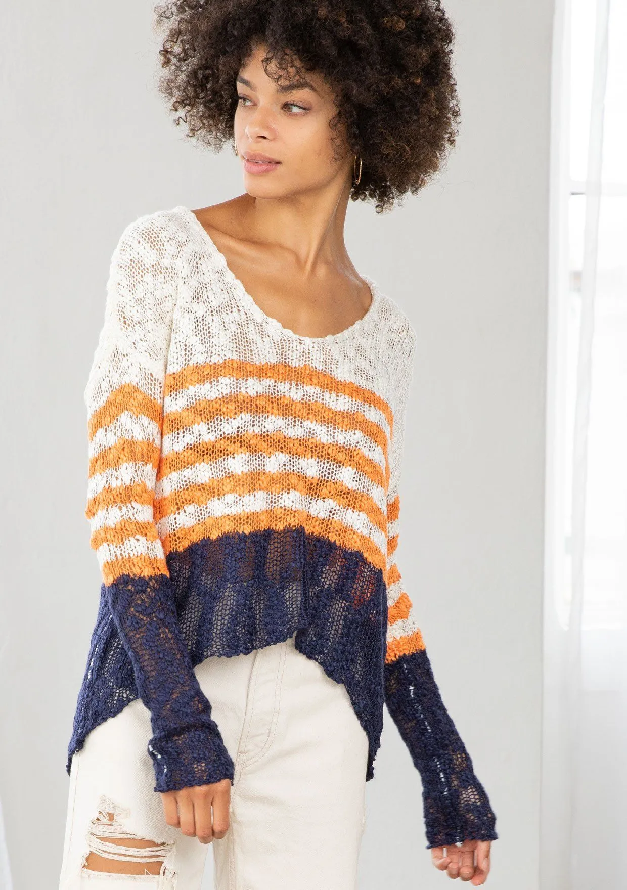 So Good Colorblock Sweater