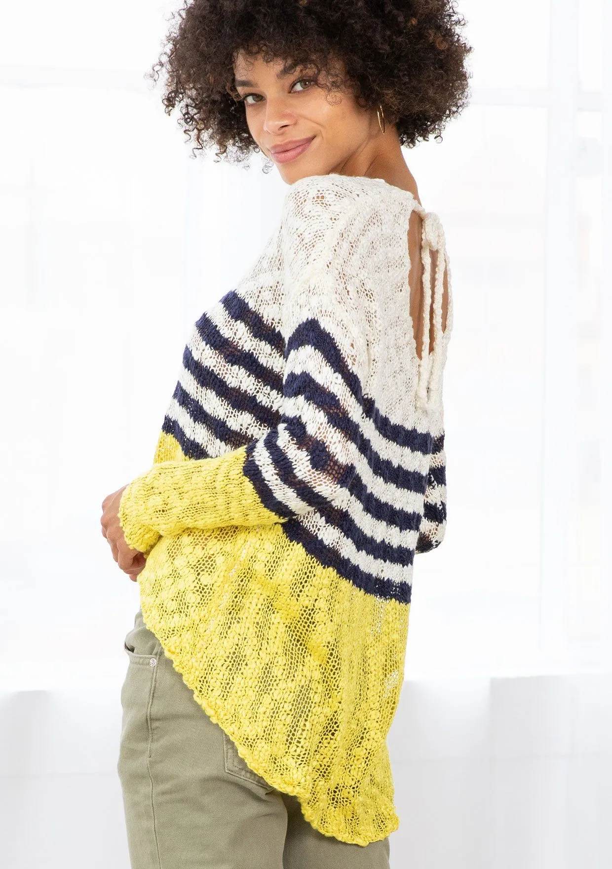 So Good Colorblock Sweater