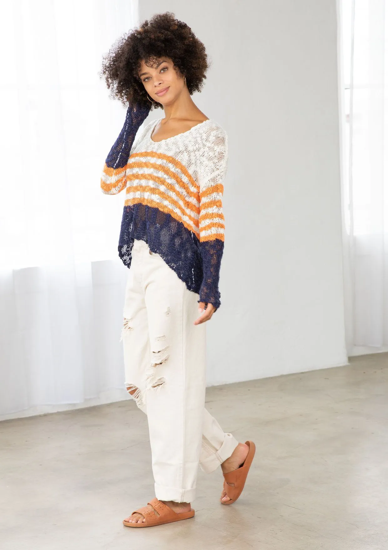 So Good Colorblock Sweater