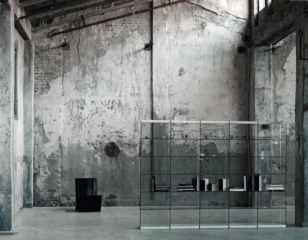 Space Glass Bookcase