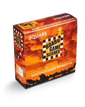 Square non-glare (70x70mm)