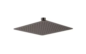 Square Shower Head 200mm - Brushed Gunmetal - SHOW10 200
