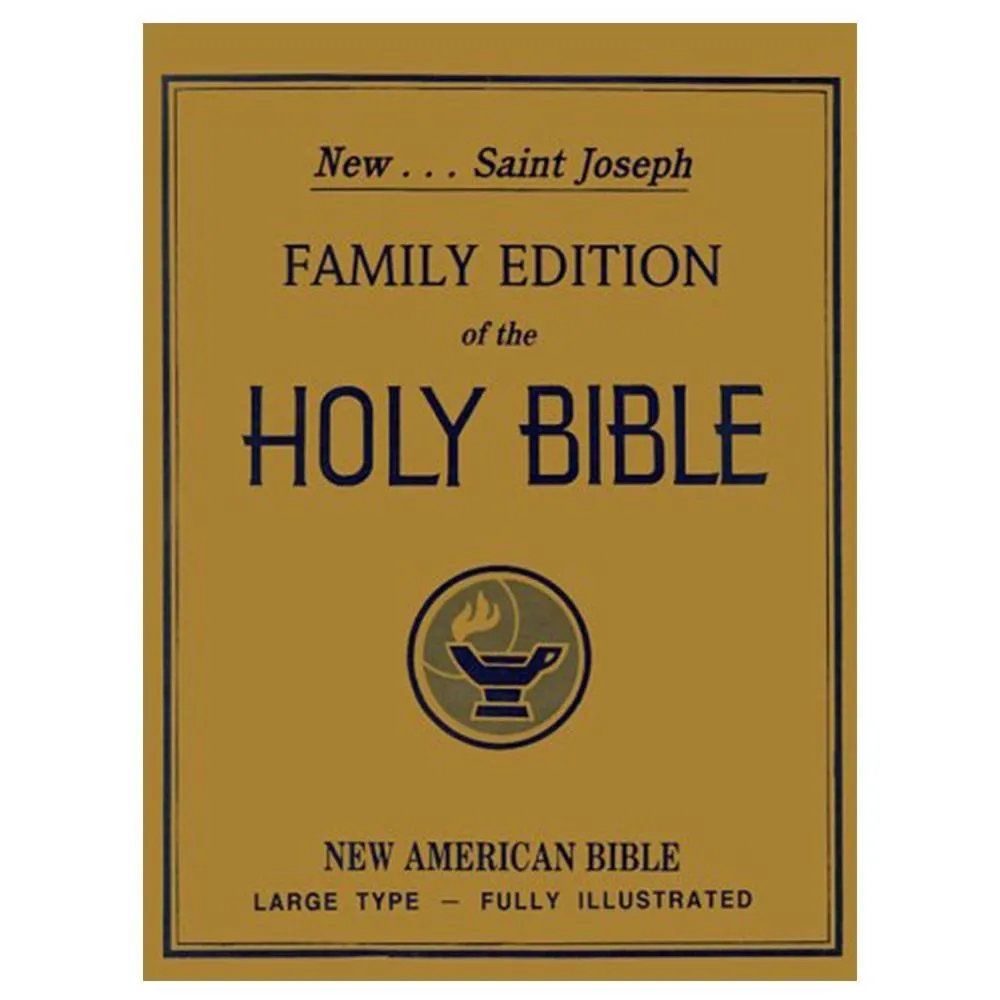 ST. JOSEPH Holy Bible - Family Edition/New Catholic Bible, Large Print NCB