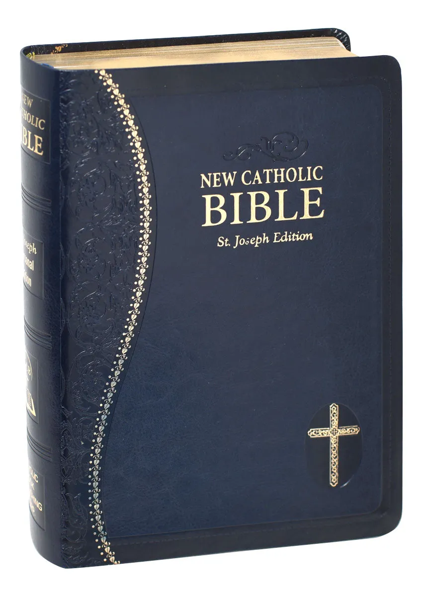 St. Joseph New Catholic Bible (Gift Edition-Personal Size) Blue