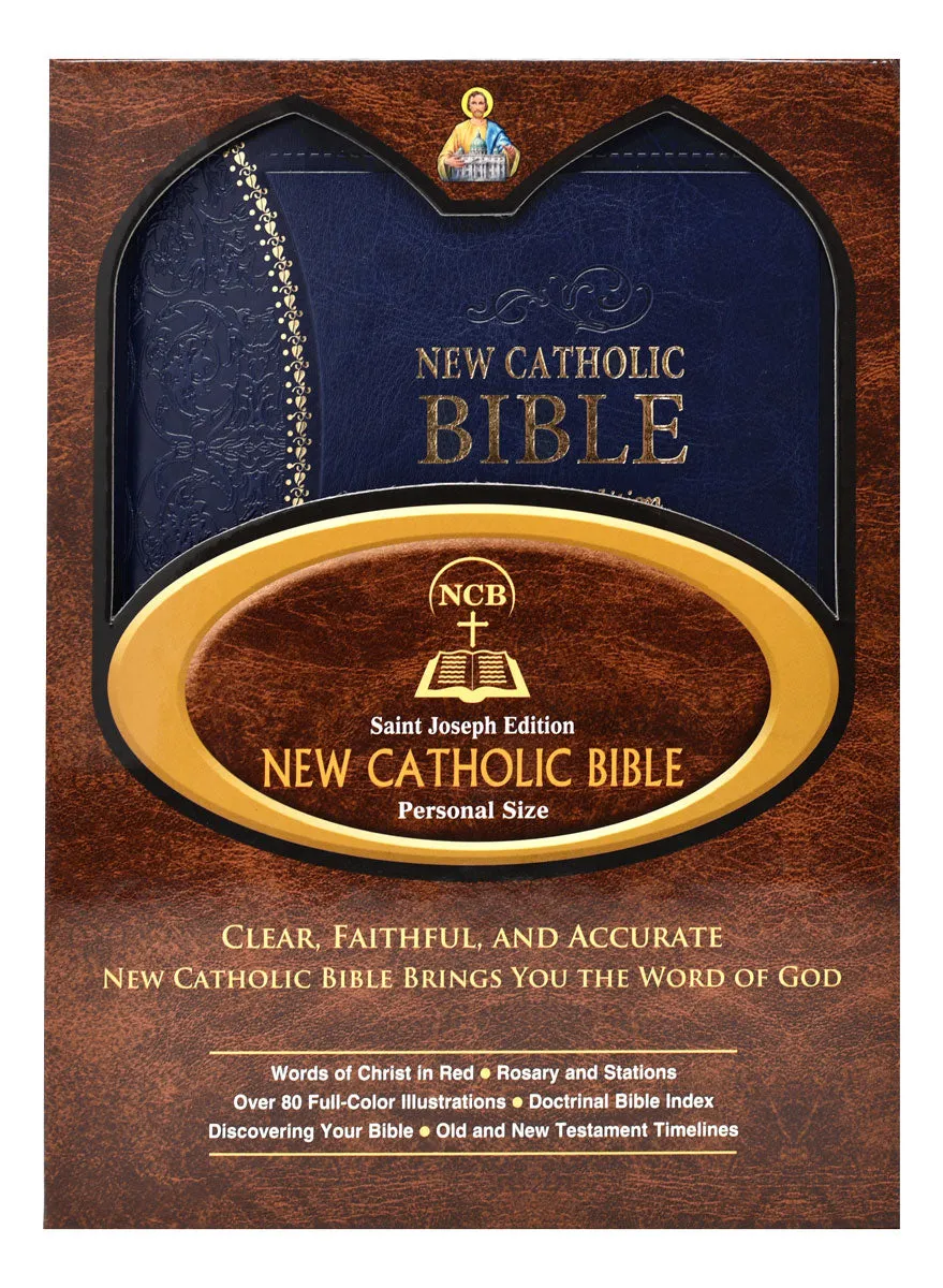 St. Joseph New Catholic Bible (Gift Edition-Personal Size) Blue