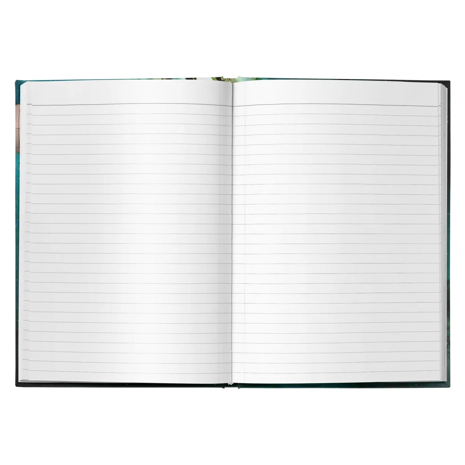 Steampunk Time Wave Hardcover Journal
