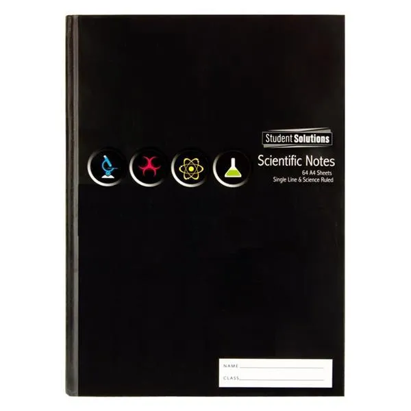 Student Solutions - A4 Hardcover - Science Book