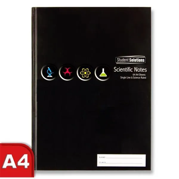 Student Solutions - A4 Hardcover - Science Book