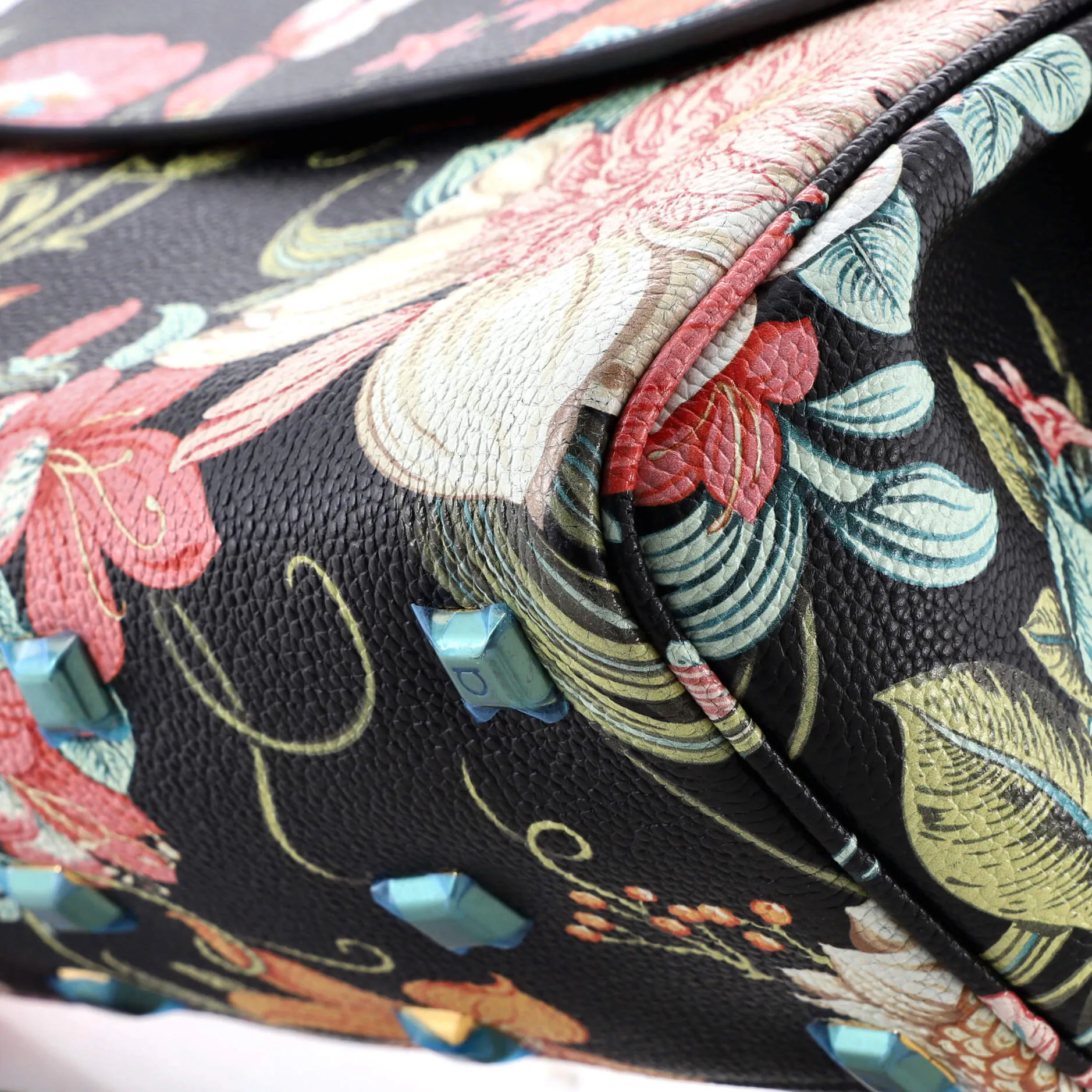 Studio Satchel Printed Leather Small