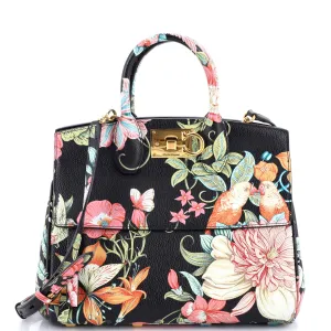 Studio Satchel Printed Leather Small