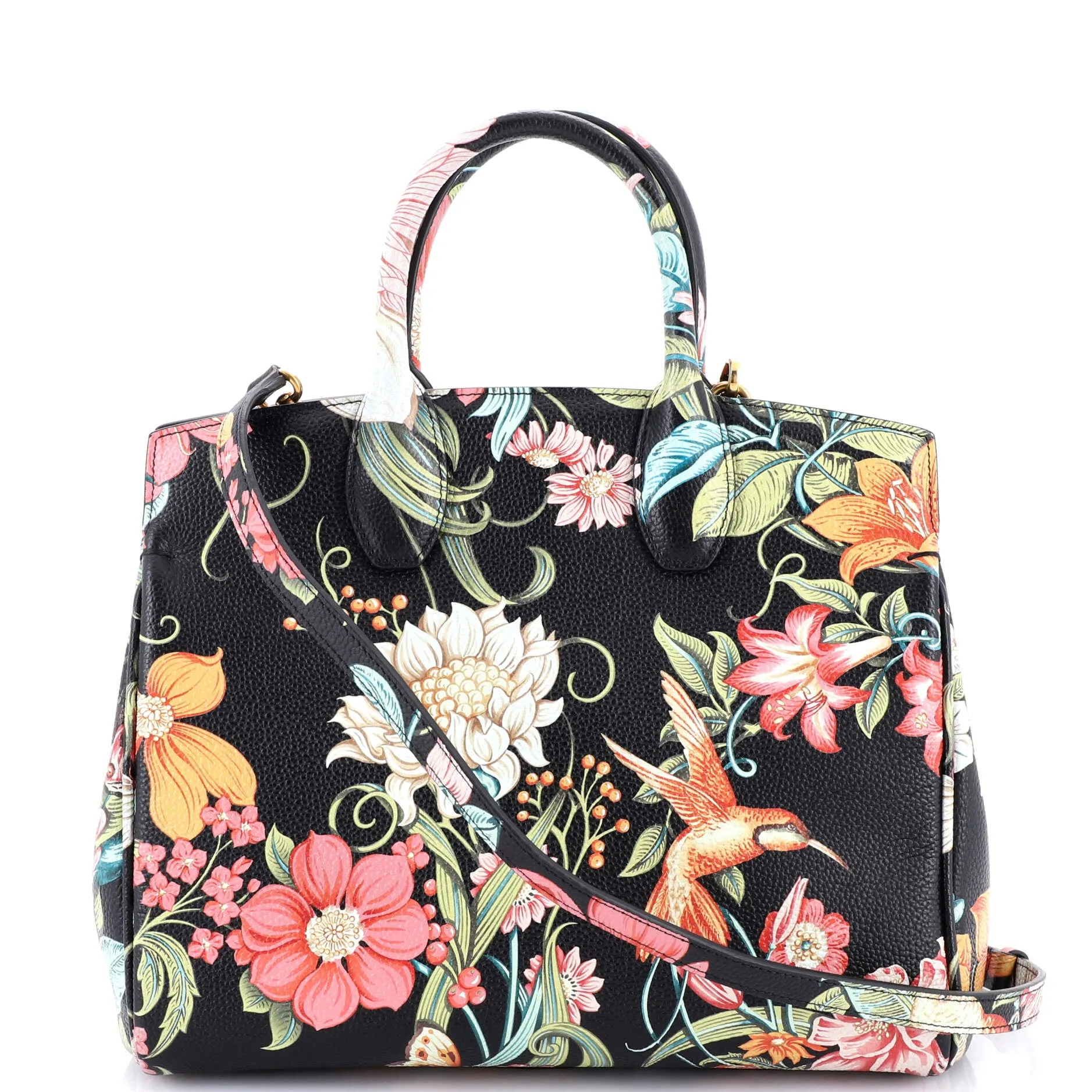 Studio Satchel Printed Leather Small