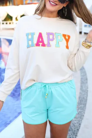 Summertime Happy Patch Pullover