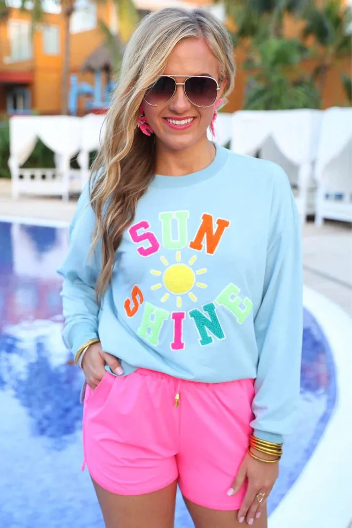 Sunshine Patch Pullover