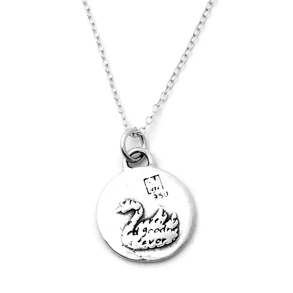 Swan Necklace (Grace)-D55SM