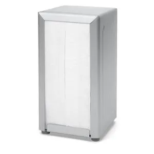 Tabletop Tall Fold Napkin Dispenser  - Brushed Steel - ND0031-13