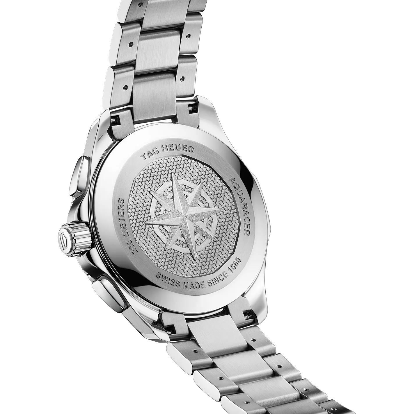 TAG Heuer Aquaracer Professional 200 Date Watch with a Black Dial