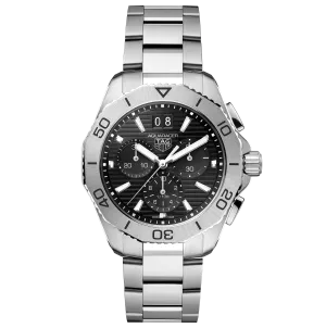 TAG Heuer Aquaracer Professional 200 Date Watch with a Black Dial